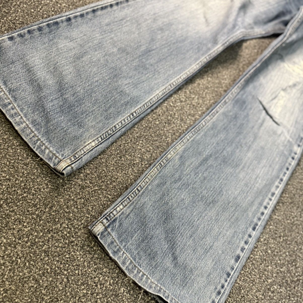 Levi's Vintage Y2K Levis 527 Low Boot Cut Distressed Jeans Size US 32 / EU 48 - 7 Thumbnail