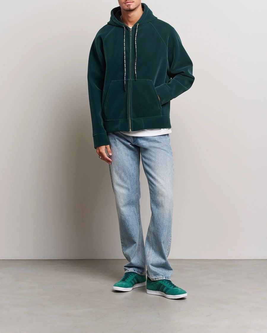 Marni Amazing Moss Green Velour Hoodie Size US M / EU 48-50 / 2 - 2 Thumbnail