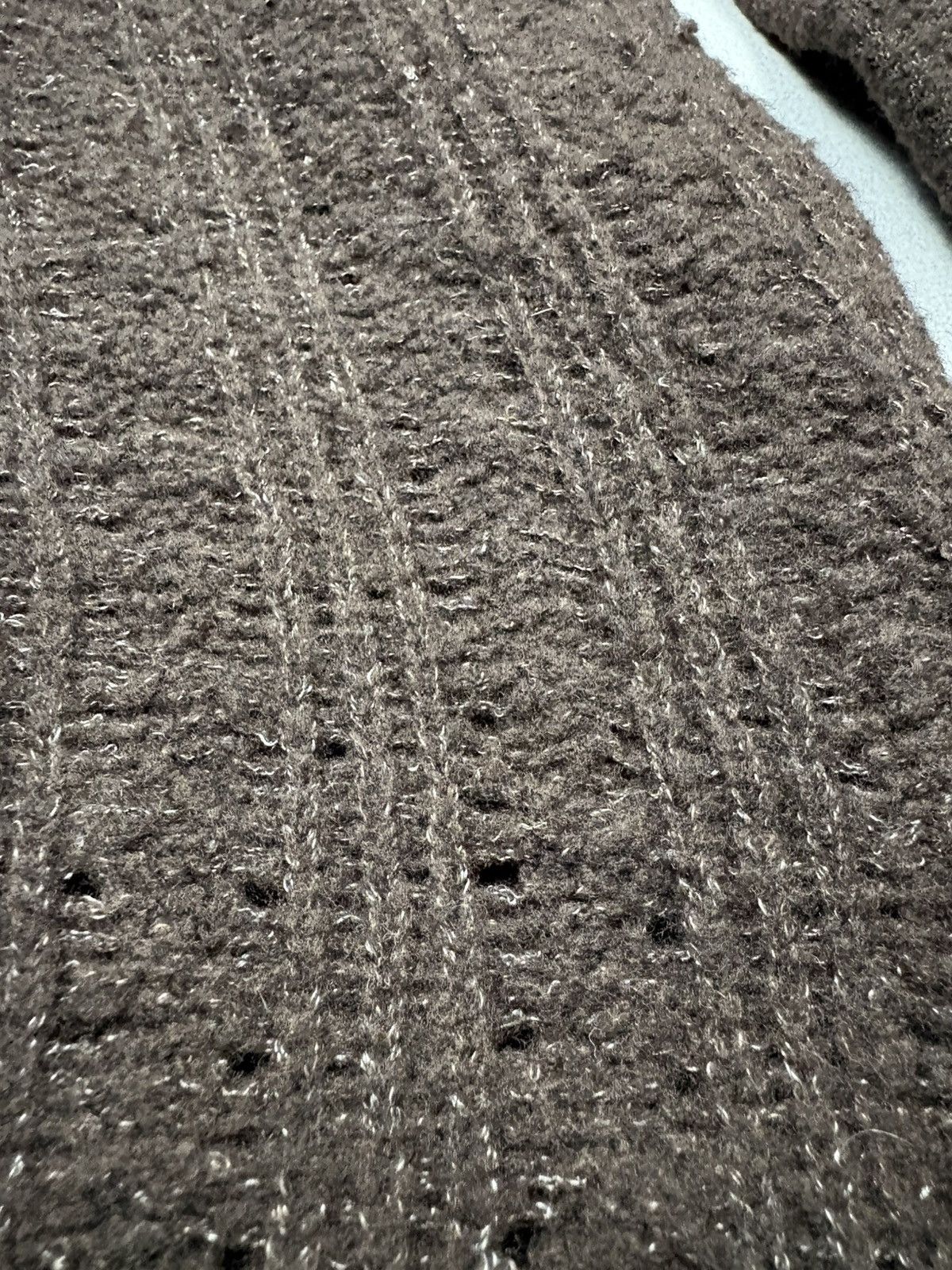 Ann Demeulemeester Ann Demeulemeester Open Knit Sheer Wool Sweater Avant Garde Size M / US 6-8 / IT 42-44 - 10 Thumbnail