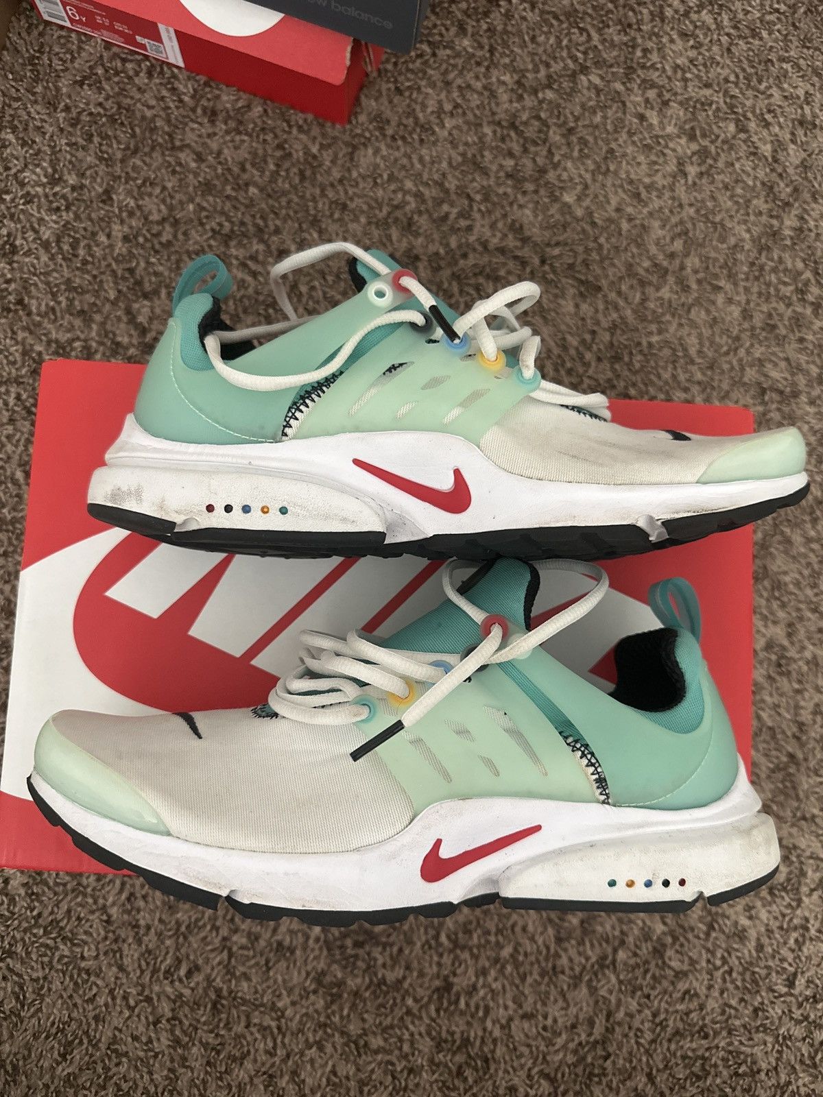 Nike Nike Presto Teal/red Size US 9 / EU 42 - 1 Thumbnail