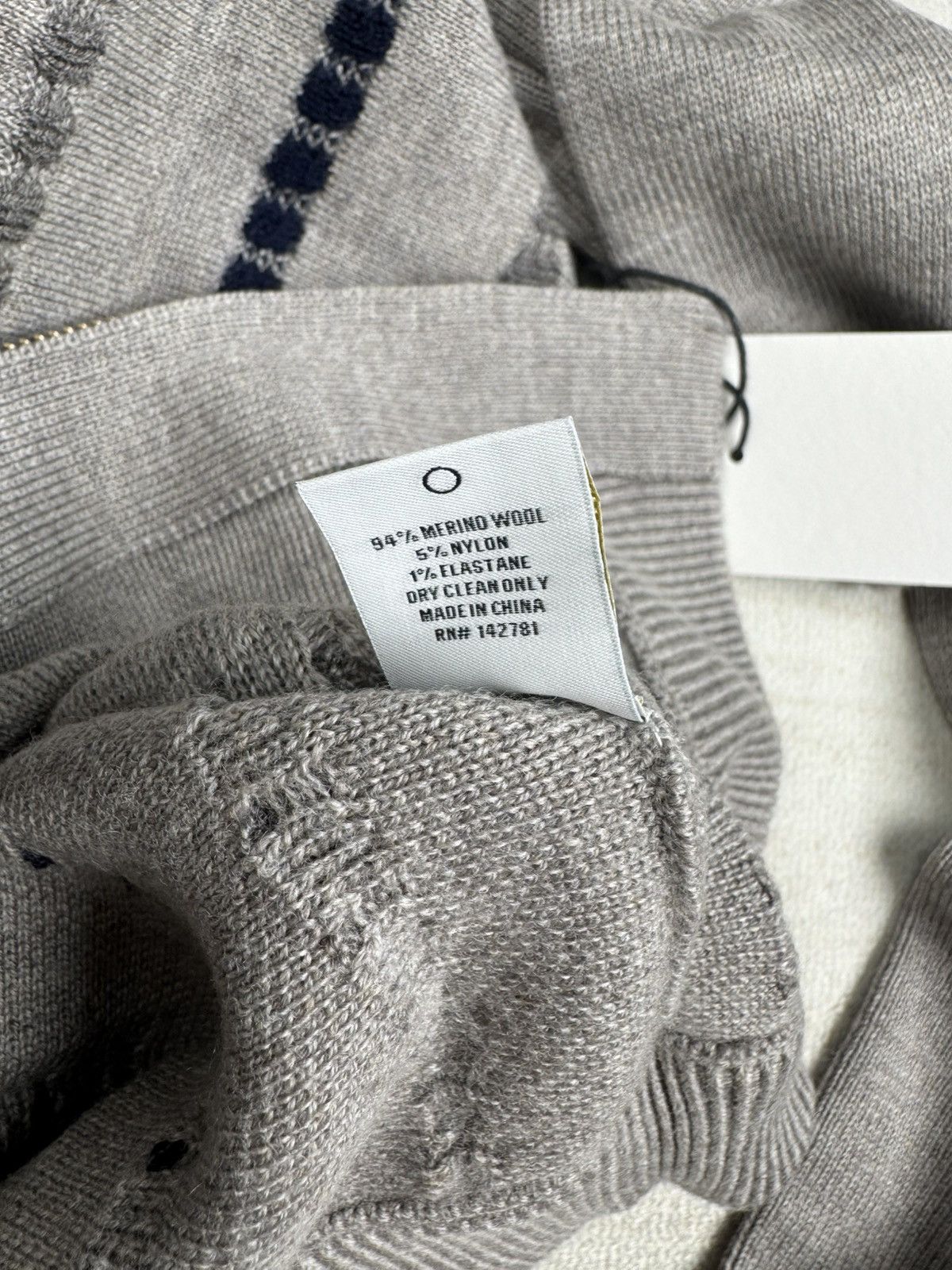 Aime Leon Dore Jacquard stripe polo cardigan Size US M / EU 48-50 / 2 - 8 Thumbnail