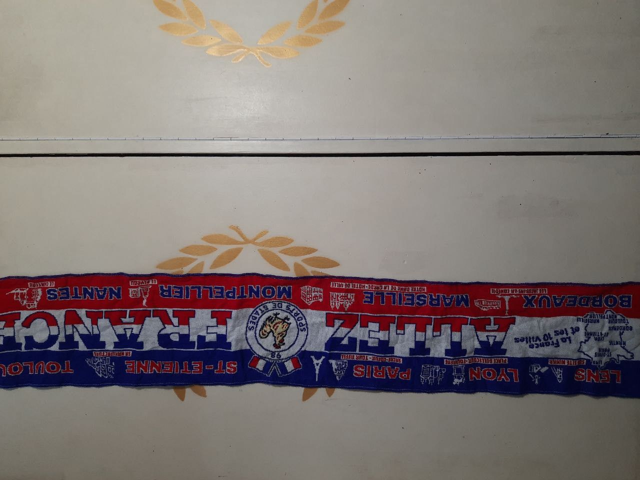Vintage Allez France Fans Scarf 1998 Size ONE SIZE - 8 Thumbnail