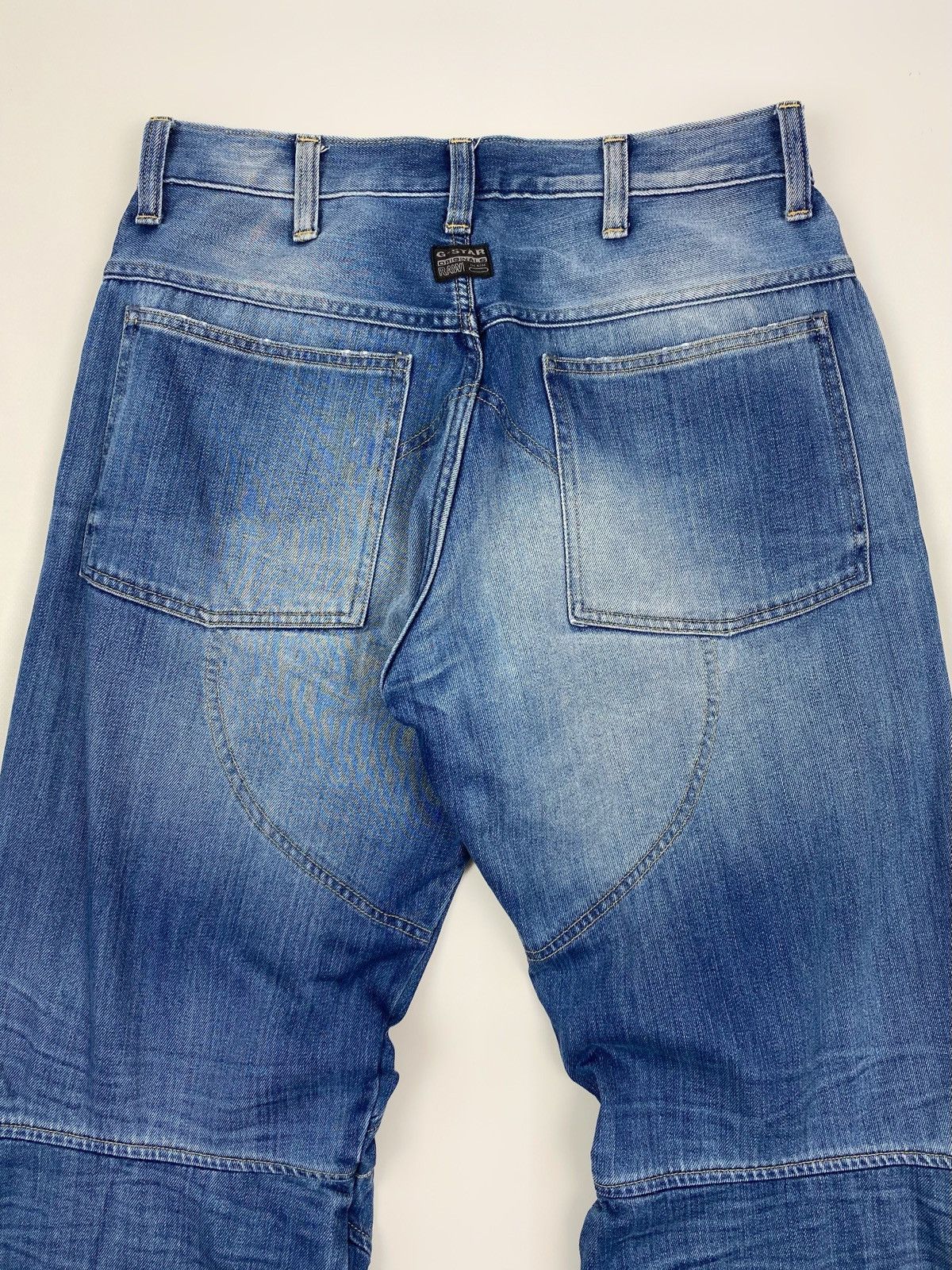 G-Star G-Star Raw 5620 Loose 3D Cut Washed Denim Pants 32X32 Size US 32 / EU 48 - 10 Thumbnail