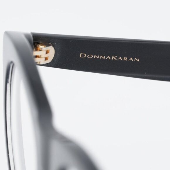 Donna Karan Donna Karan DO5005 003 Eyeglasses - Crystal Black 50mm Round Size ONE SIZE - 7 Thumbnail