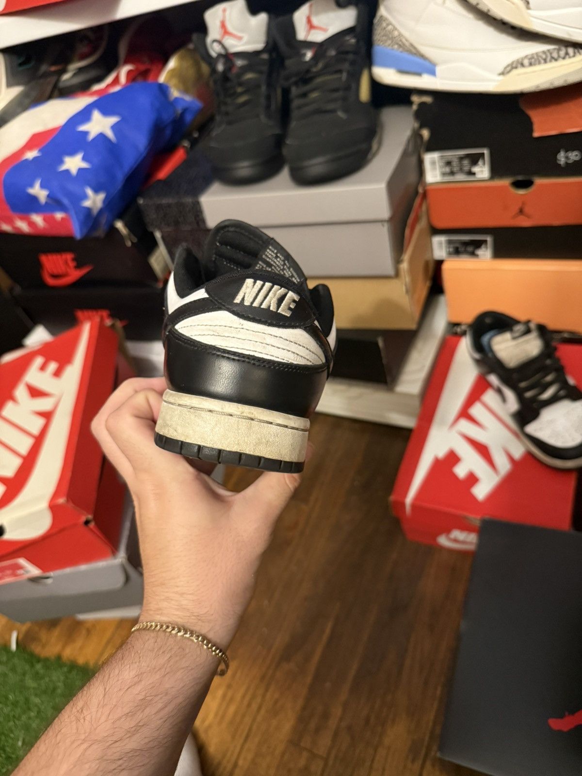 Nike Panda dunk low size 9 cooked Size US 9 / EU 42 - 4 Thumbnail