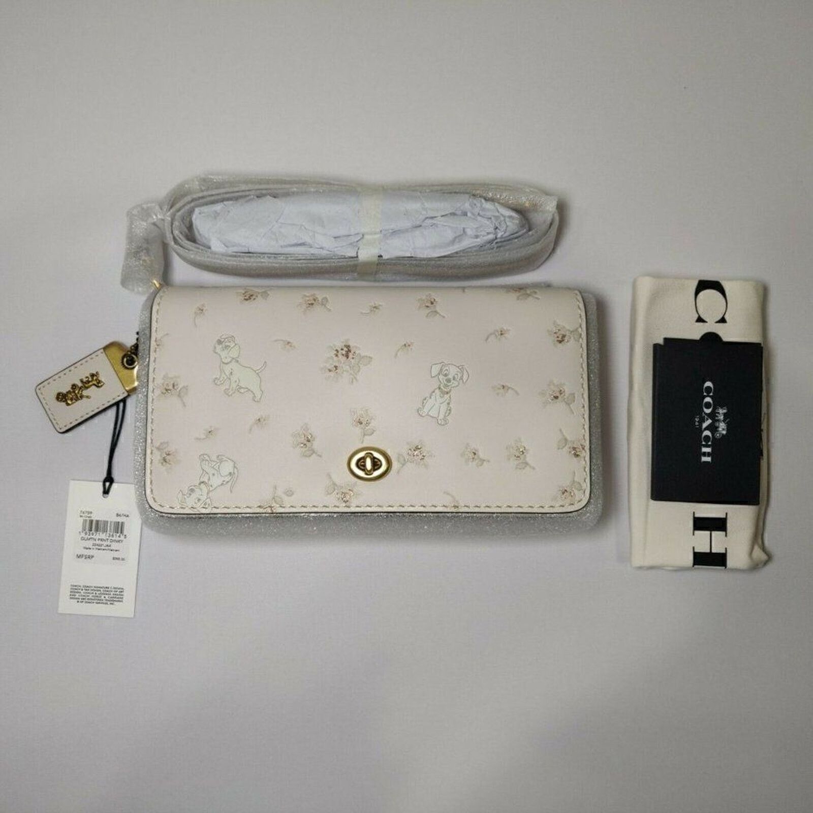 Coach COACH Disney X Dinky Mixed Dalmatian 76759 Chalk Size ONE SIZE - 1 Thumbnail