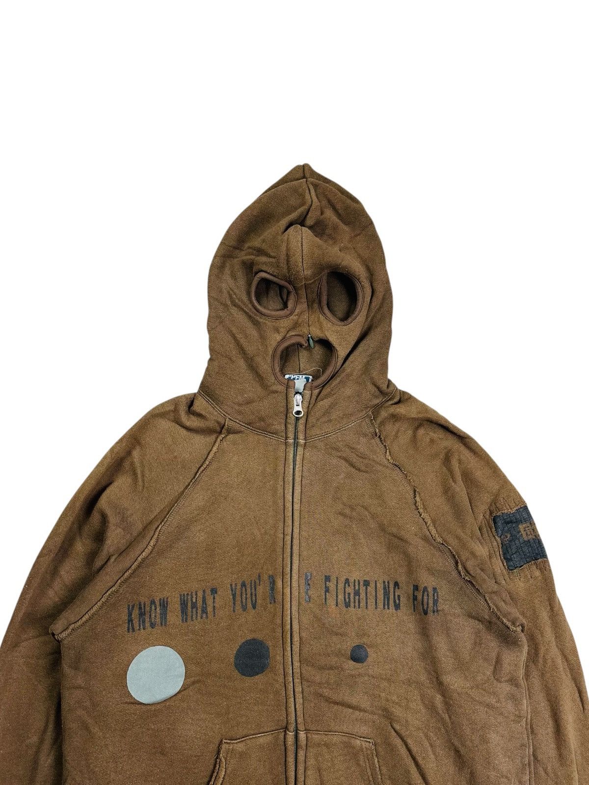 PPFM 2001 Archive PPFM - BDSM Masked Zip Hoodie Size US M / EU 48-50 / 2 - 3 Thumbnail
