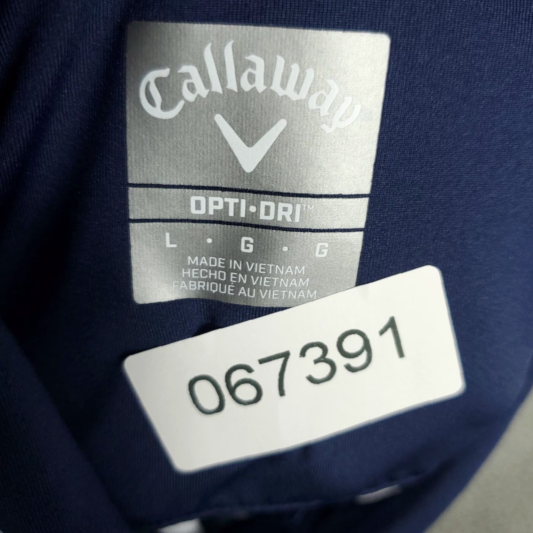 Callaway Callaway Polo Shirt Mens Large Blue Striped Opti Dri Golf Short Sleeve Polo Shirt Mens L Blue Striped Golf Opti Dri Fit Size US L / EU 52-54 / 3 - 6 Thumbnail