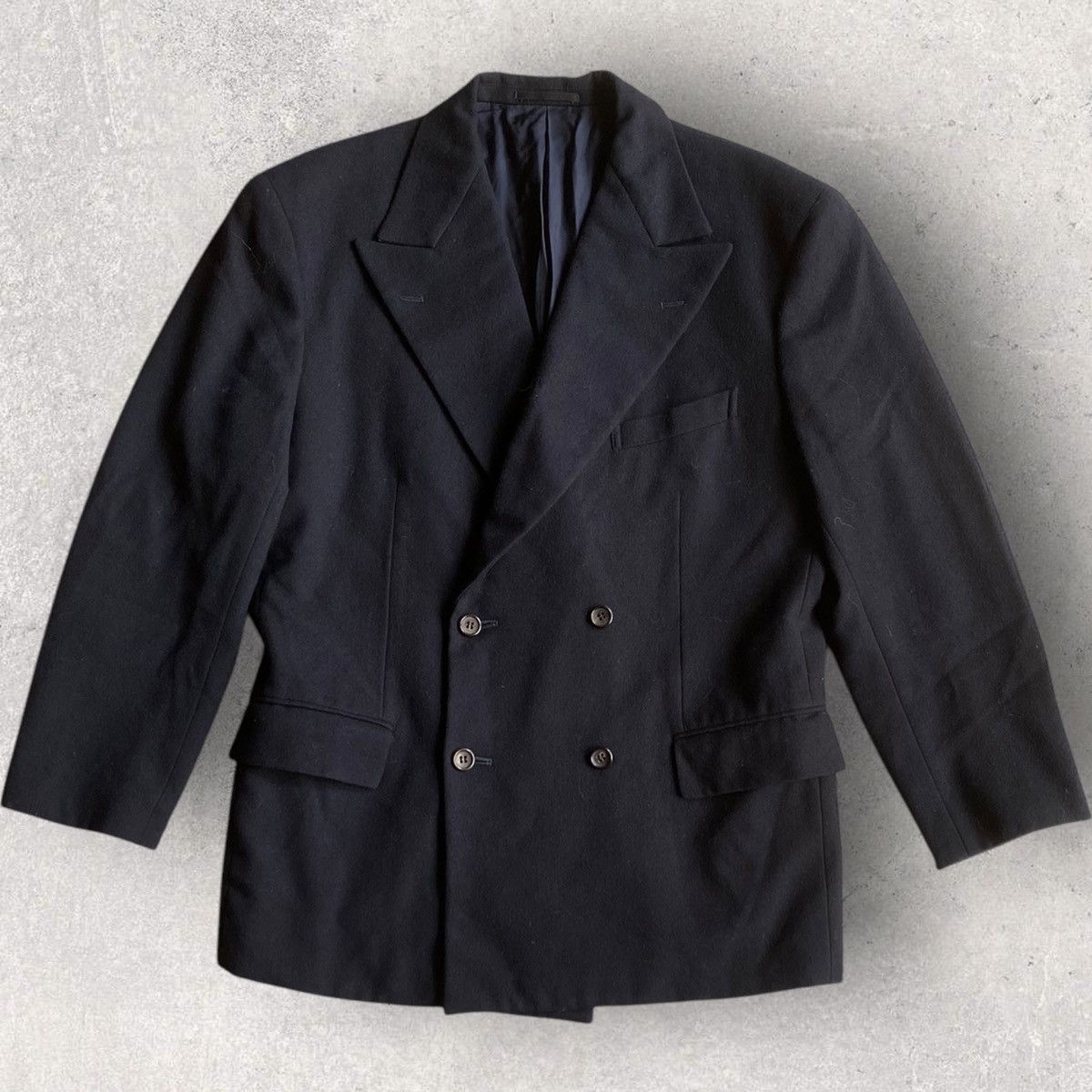 Comme des Garcons Vintage 1987 Wool Oversized Blazer Size US S / EU 44-46 / 1 - 3 Thumbnail