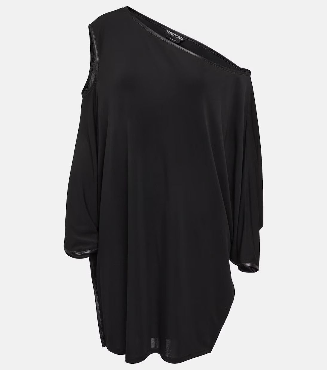 o1loc1c0724 Short Dress in Black