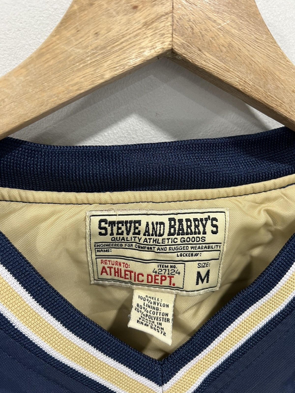 Vintage Vintage Notre Dame Pullover Jacket spellout Size US M / EU 48-50 / 2 - 3 Thumbnail