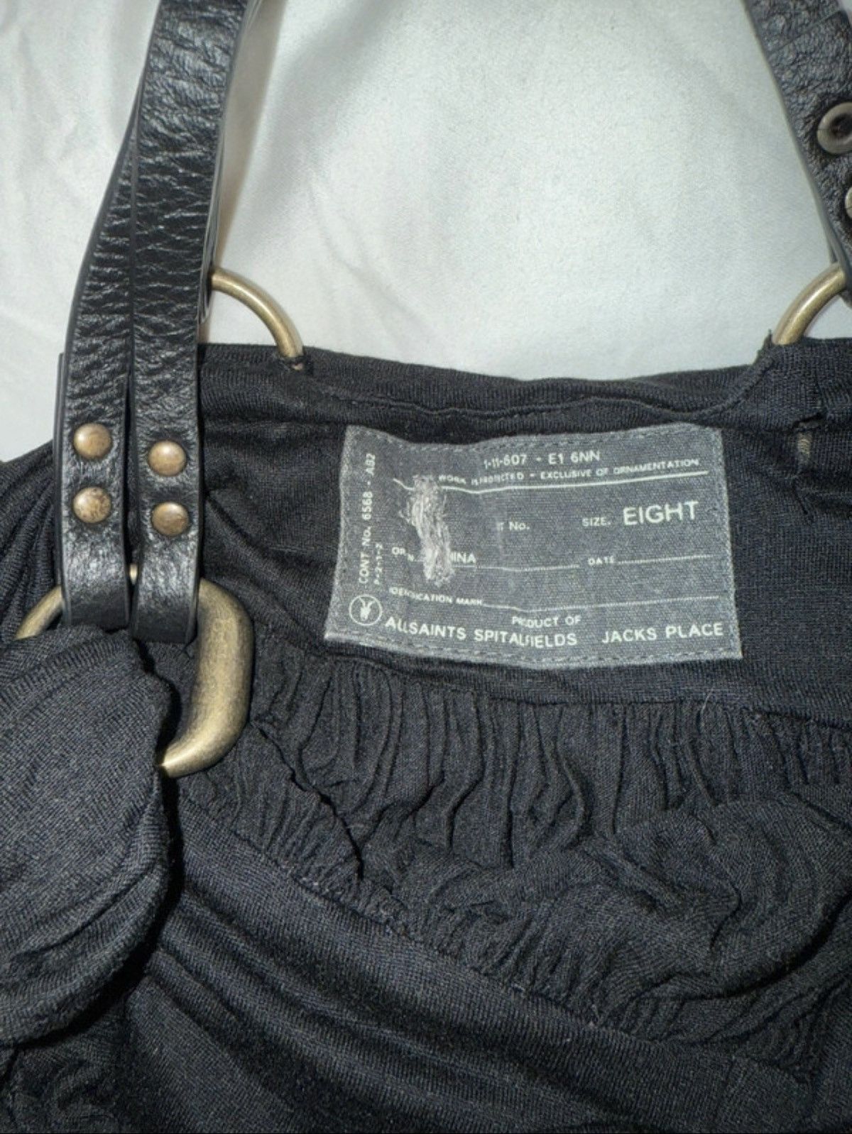 Allsaints Rare AllSaints Spitalfields Harness Dress Leather Straps Size S / US 4 / IT 40 - 9 Thumbnail