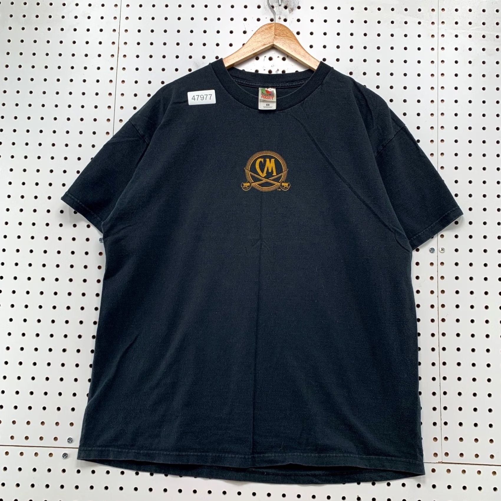 Fruit Of The Loom VINTAGE Captain Morgan Shirt Mens XL Black Graphic Liquor Pirates Crew Neck T-Shirt Shirt Mens XL Black Graphic Pirate Liquor Size US XL / EU 56 / 4 - 2 Thumbnail