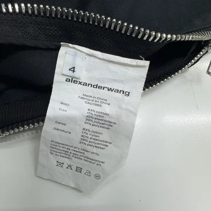 Alexander Wang Alexander Wang SS21 High Waist Black Shorts - Size 24" / US 00 / IT 34 - 4 Thumbnail