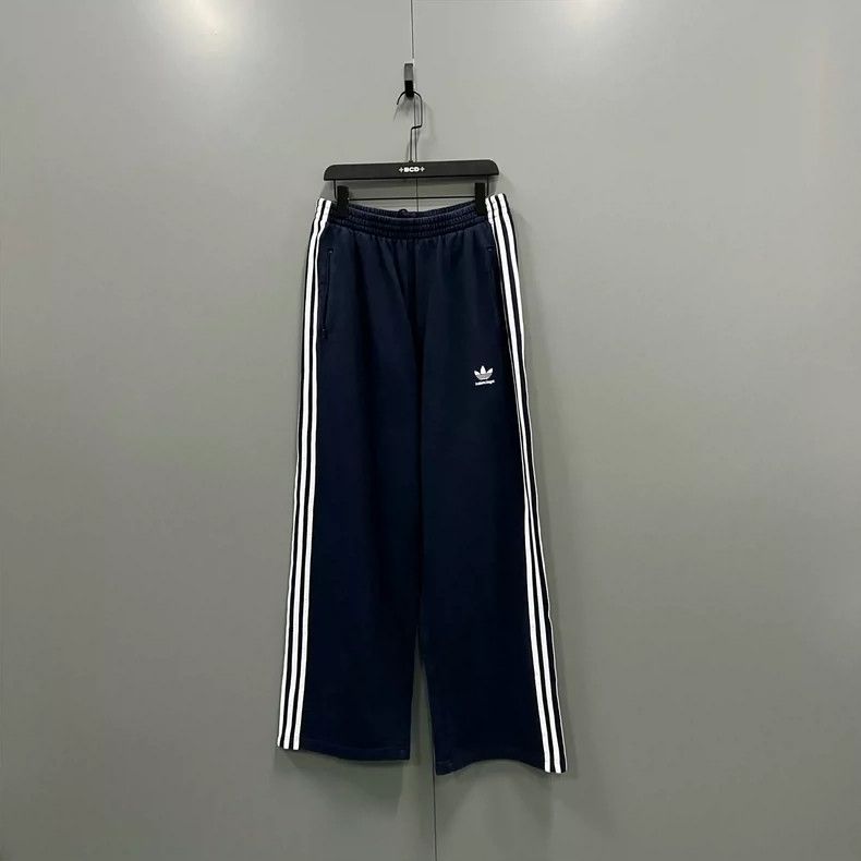 Balenciaga Balenciaga size L Adidas Side Stripe Embroidery Logo Pants Size US 27 - 1 Thumbnail