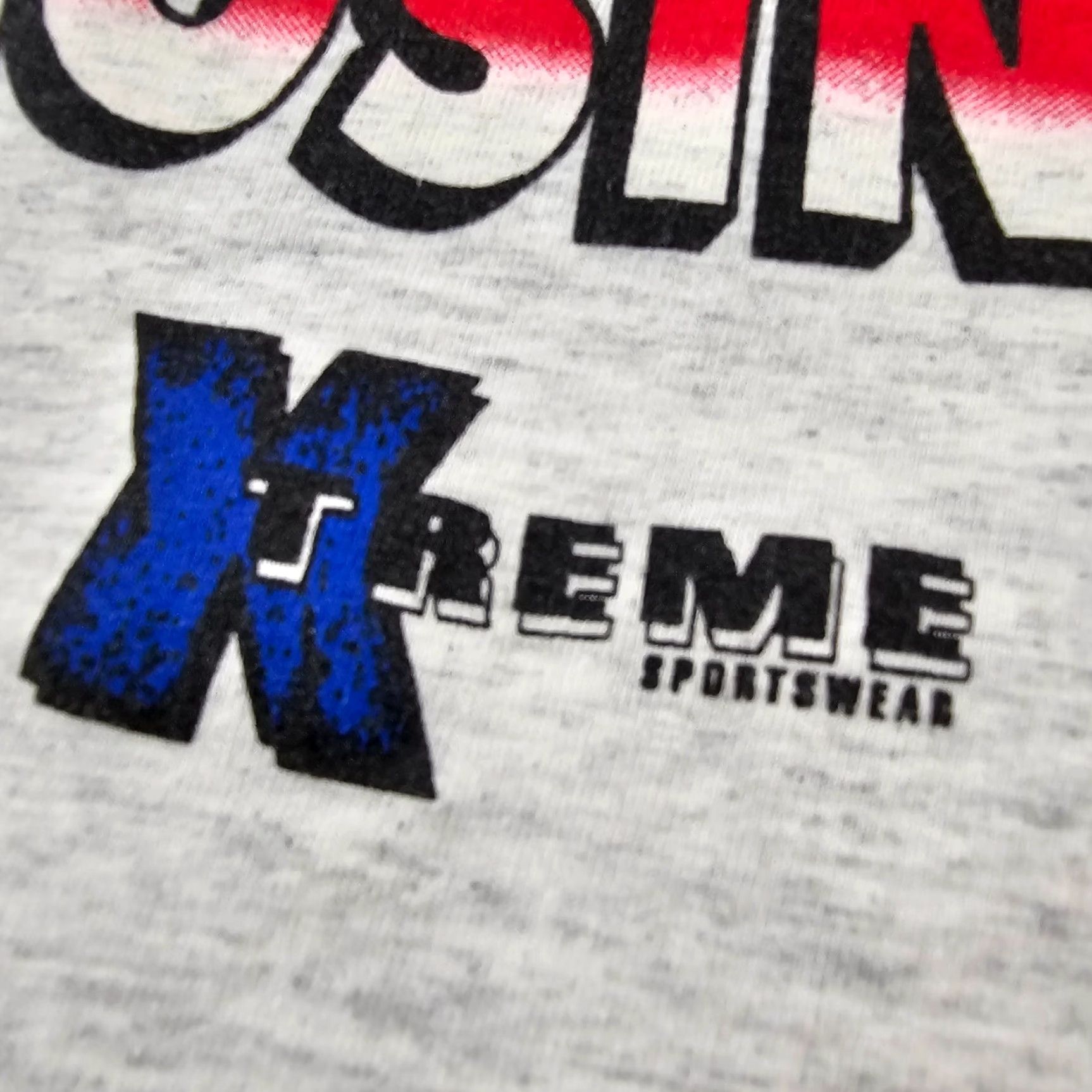 Vintage Vintage Xtreme Sportswear T-Shirt Mens Large Gray Graphic 90s Made in USA Size US L / EU 52-54 / 3 - 4 Thumbnail
