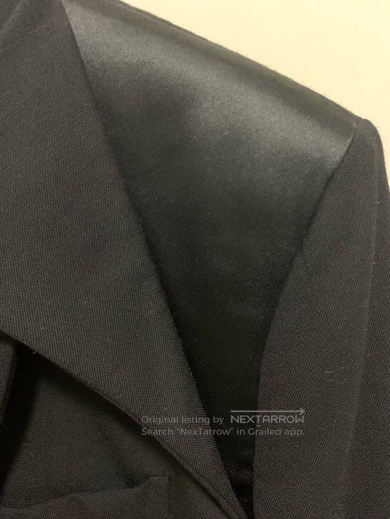 Dior Dior Black small notched lapel suit Size US M / EU 48-50 / 2 - 6 Thumbnail