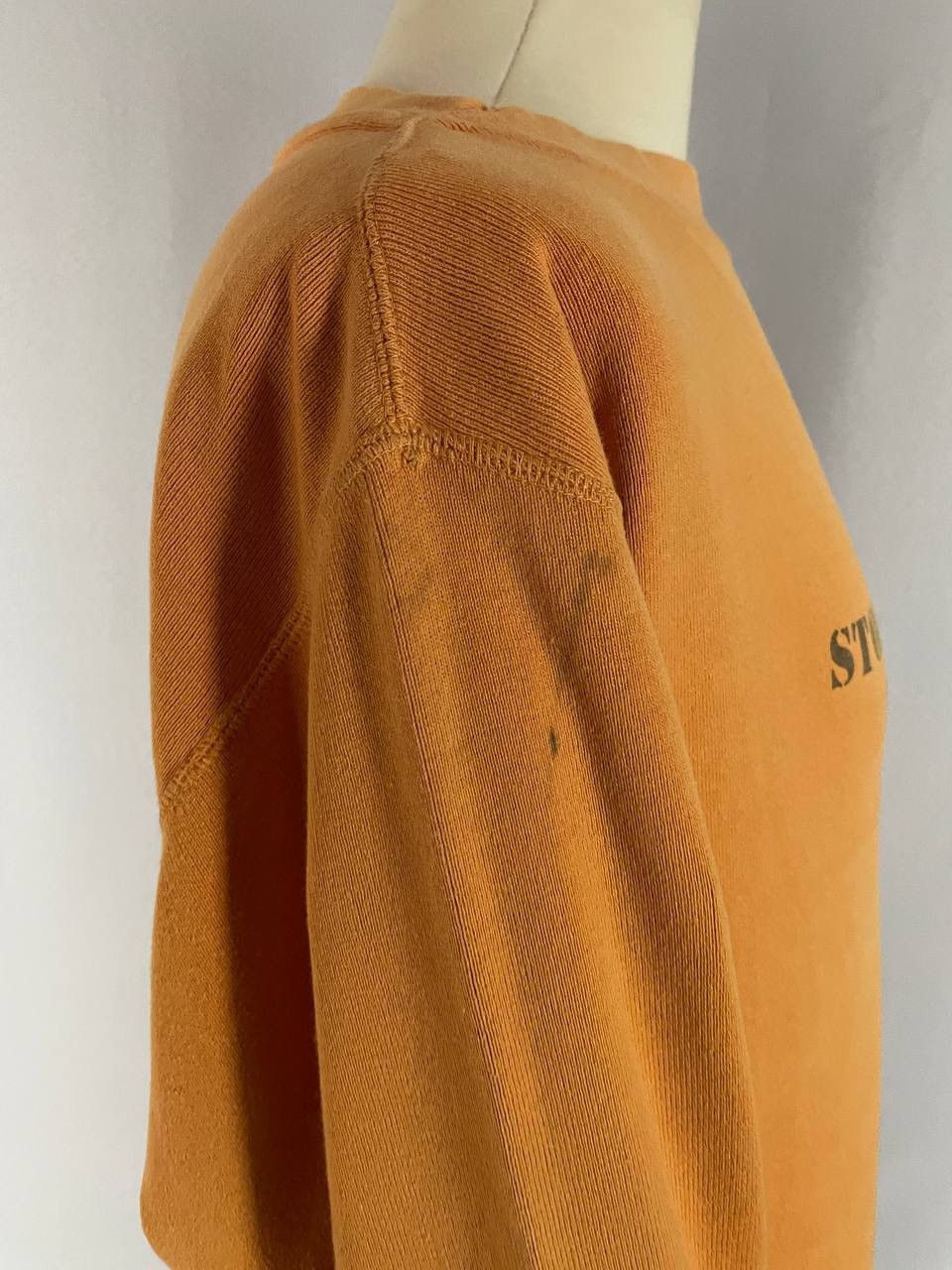 Stone Island Stone Island MARINA Crewneck Sweatshirt Orange Vintage Size US XL / EU 56 / 4 - 10 Thumbnail