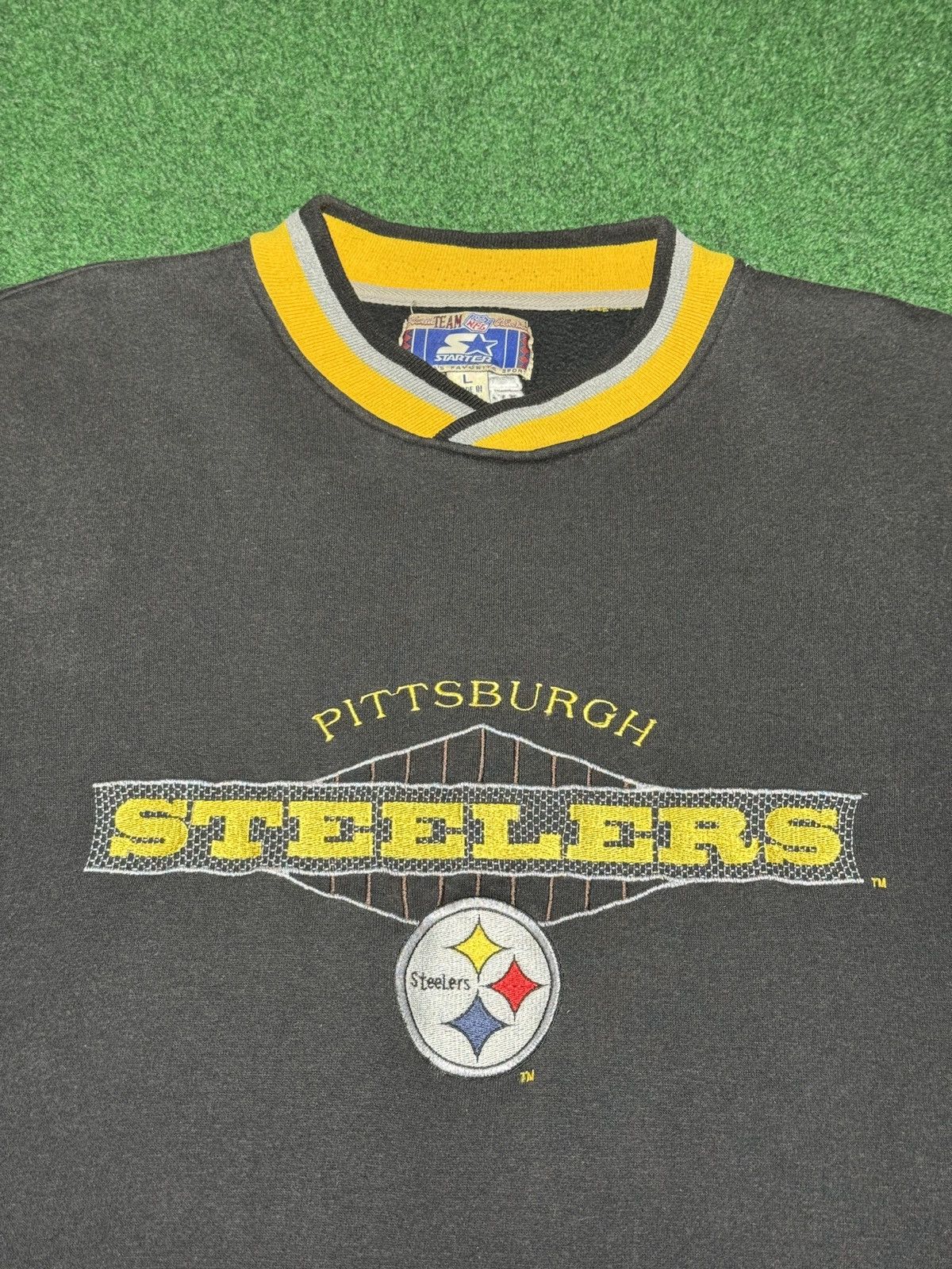 Starter Pittsburgh Steelers Starter Vintage 90s XL 25x29 Sweatshirt Size US XL / EU 56 / 4 - 2 Thumbnail