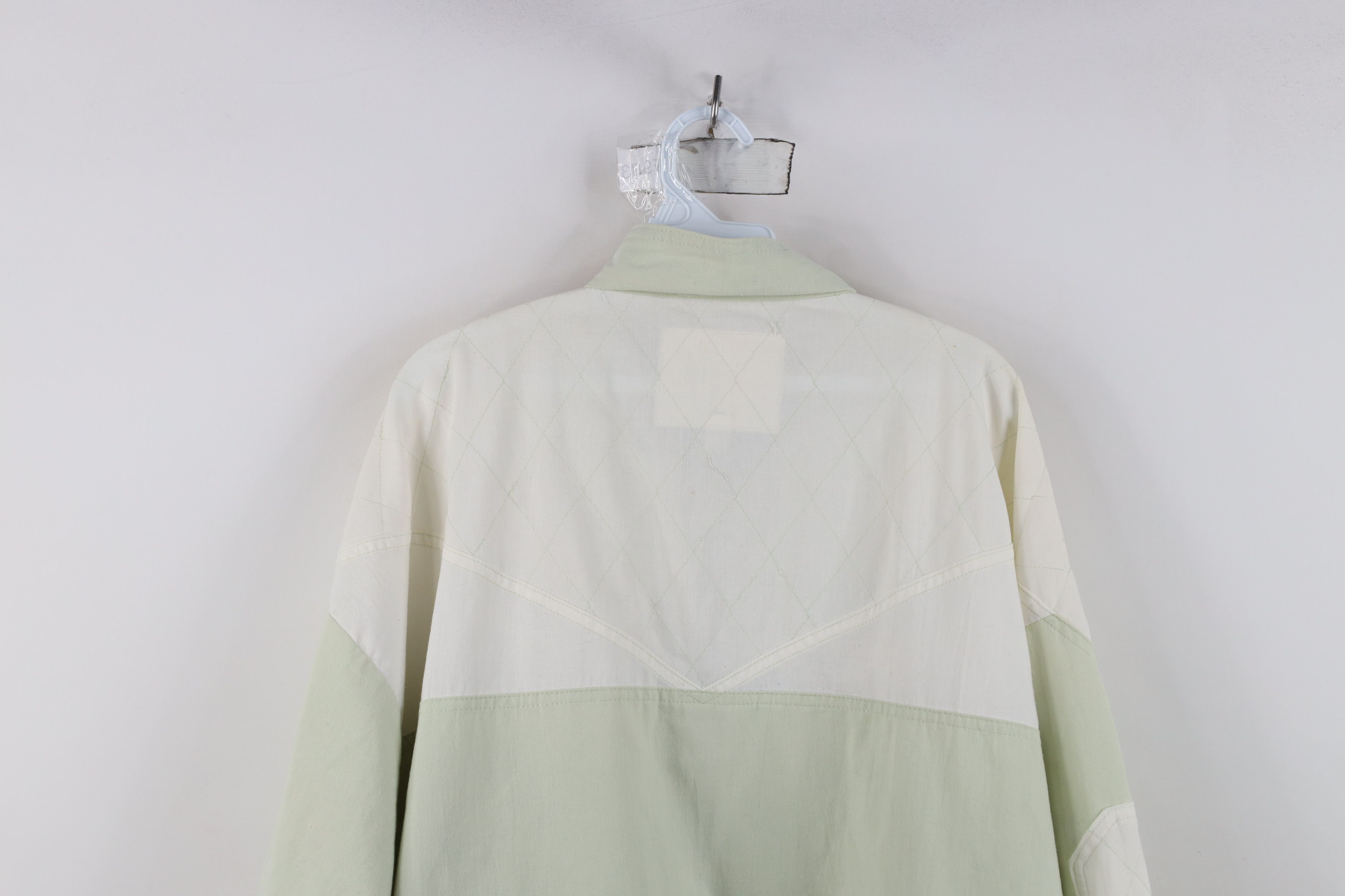 Vintage Vintage 90s Streetwear Baggy Big Pocket Jacket Green Size 3XL / US 20-22 - 14 Thumbnail