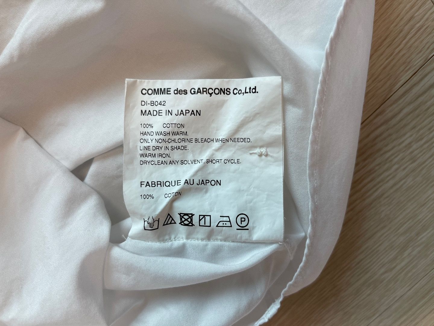 Comme des Garcons Homme Deux COMME des GARCONS HOMME DEUX Shirt AD2021 Size US M / EU 48-50 / 2 - 5 Thumbnail