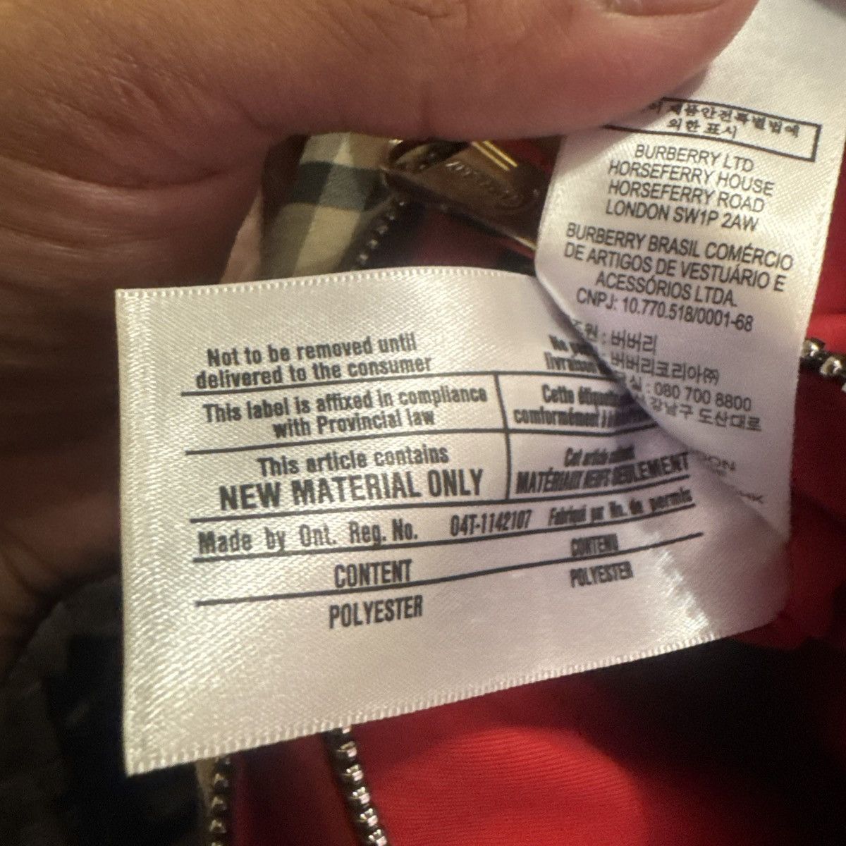 Burberry Authentic Burberry London England Vintage Check Belt Bag Size ONE SIZE - 13 Thumbnail