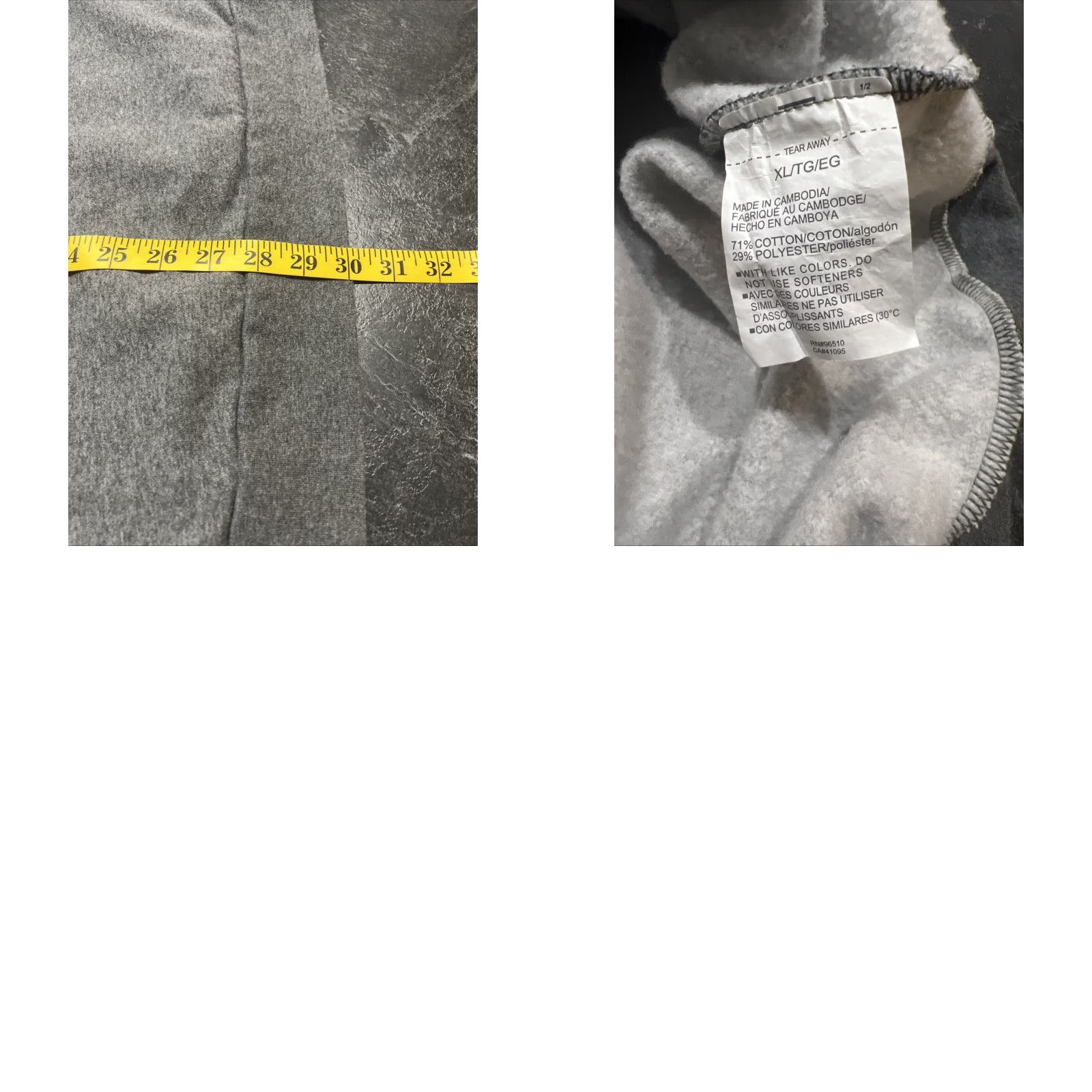 Under Armour Under Armour Jacket Men XL Gray Full Zip Fleece Activewear Cotton Blend Basic Size US XL / EU 56 / 4 - 8 Thumbnail