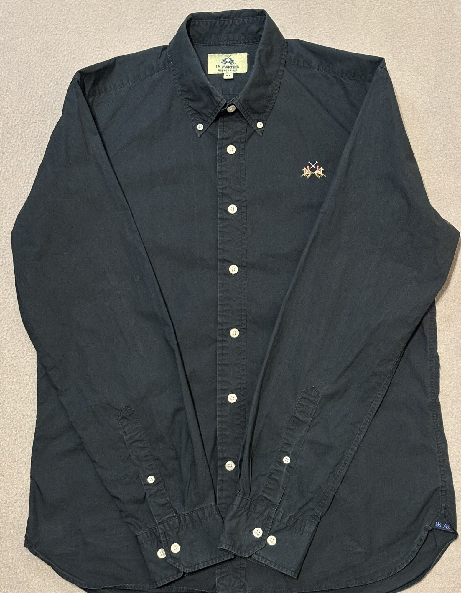 La Martina LA Martina Black shirt Medium Size US M / EU 48-50 / 2 - 7 Thumbnail