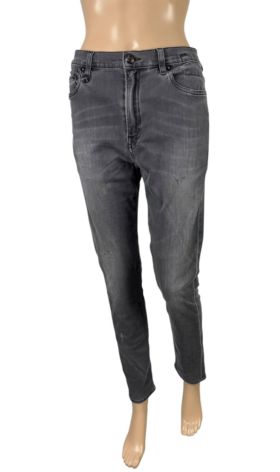 R13 R13 Slouch Skinny Jeans size 28 Size 28" / US 6 / IT 42 - 2 Thumbnail