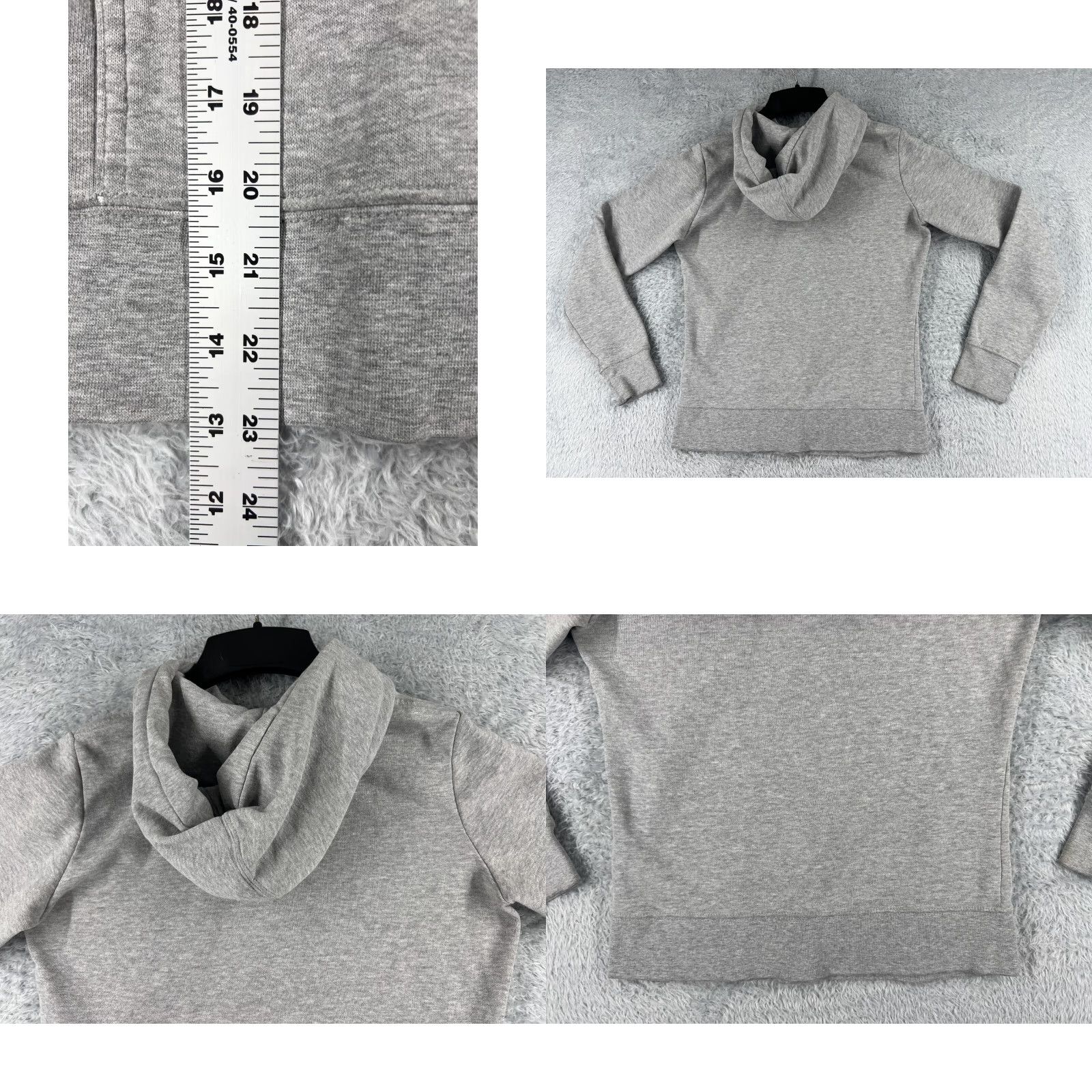 The North Face The North Face Hoodie Womens XS Gray Pullover with Pockets Cotton Logo Jacket Pocket Crew Neck Activewear 90s? Size XS / US 0-2 / IT 36-38 - 9 Thumbnail