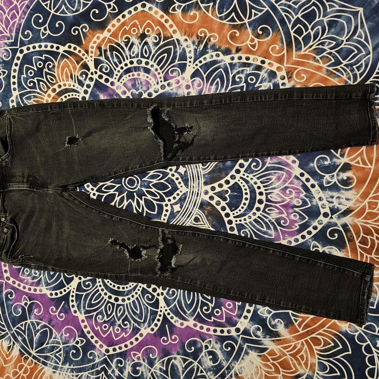 American Eagle Outfitters American Eagle Outfitters Men's Black Jeans Size US 32 / EU 48 - 1 Thumbnail