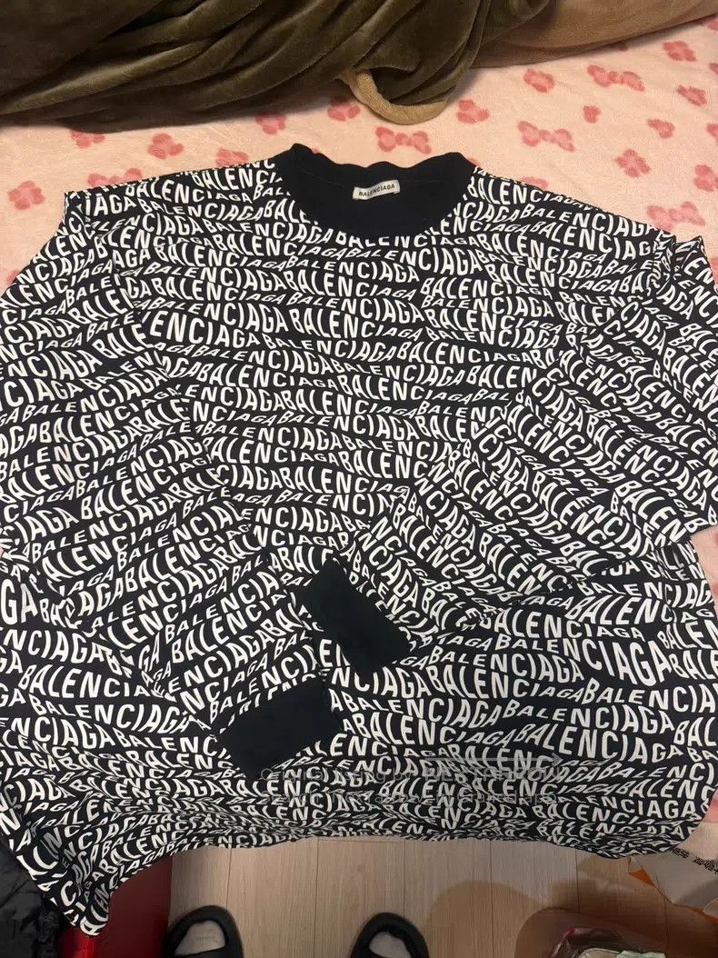 Balenciaga Balenciaga Letter Printed Sweatshirt Size US XS / EU 42 / 0 - 1 Thumbnail