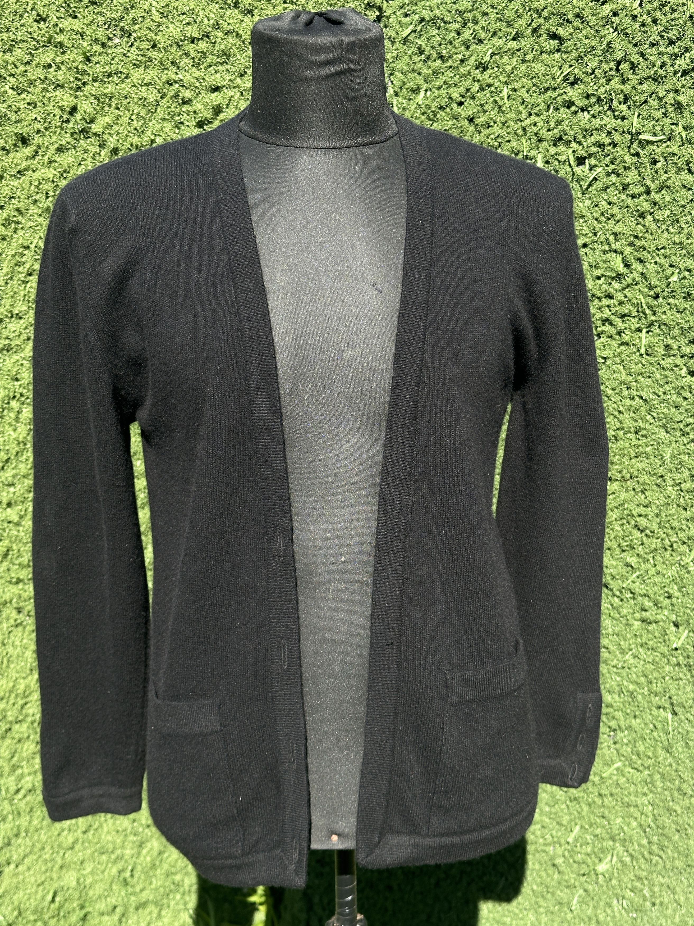 Chanel Cashmere Knit Chanel Museum Late 80 Size S Made in Scotland Size S / US 4 / IT 40 - 1 Thumbnail