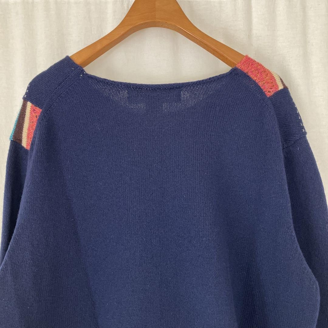 Comme des Garcons × Comme des Garcons SHIRT Crochet Patchwork Knit Sweater Size US L / EU 52-54 / 3 - 5 Thumbnail