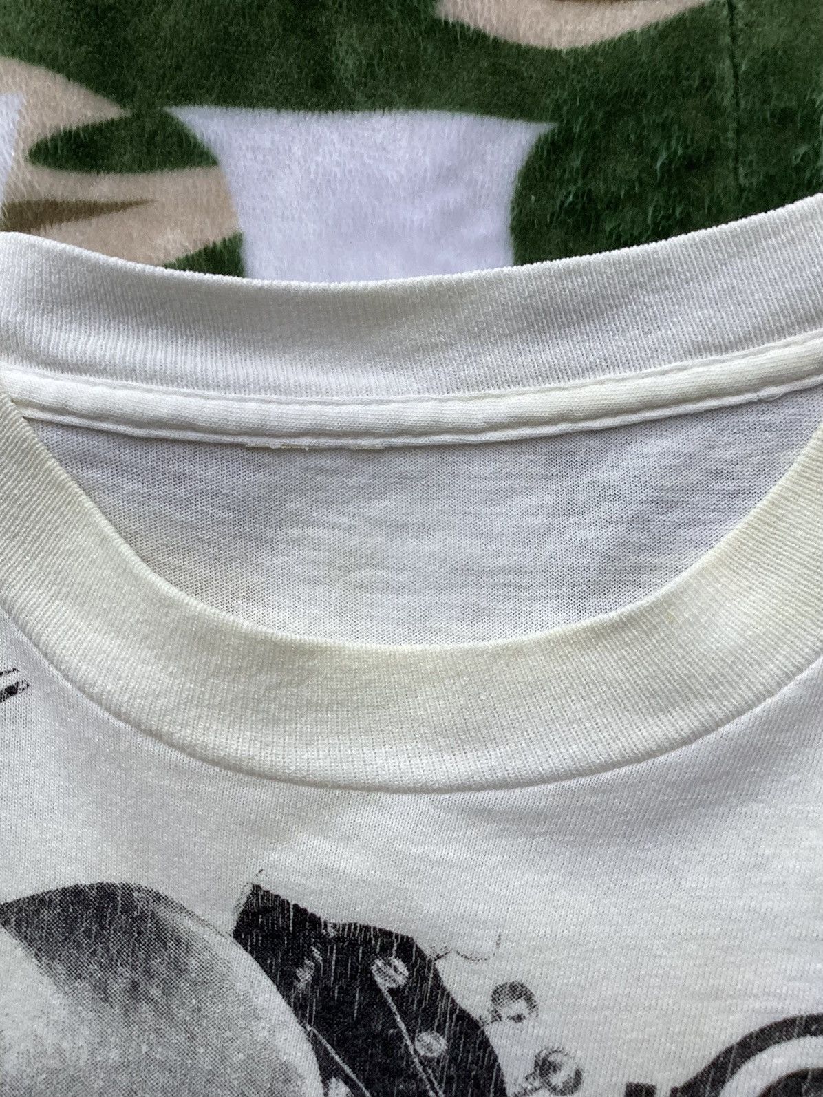 Band Tees × Vintage VTG 1990s country musical instruments, single stitch AOP TEE Size US XL / EU 56 / 4 - 5 Thumbnail