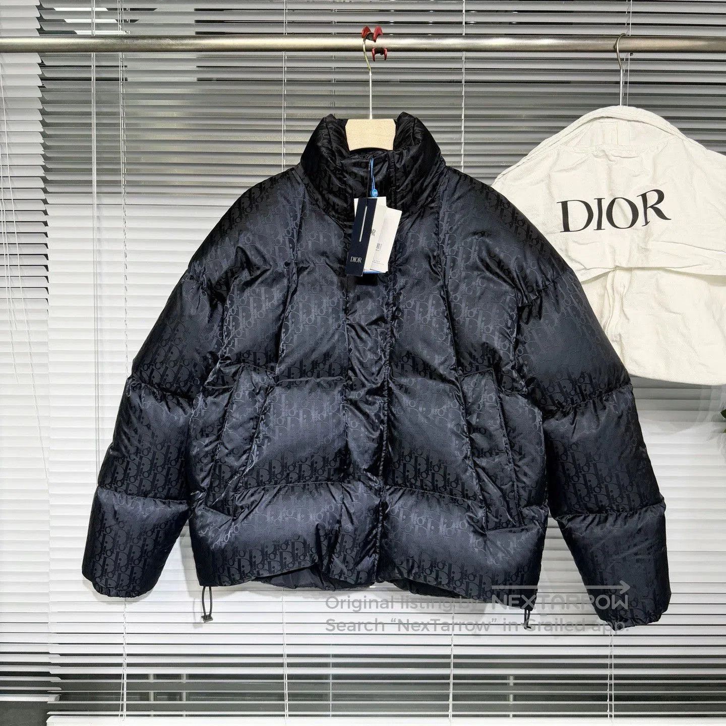 Dior Dior Oblique Quilted Down Jacket Black. Size US XXL / EU 58 / 5 - 1 Thumbnail