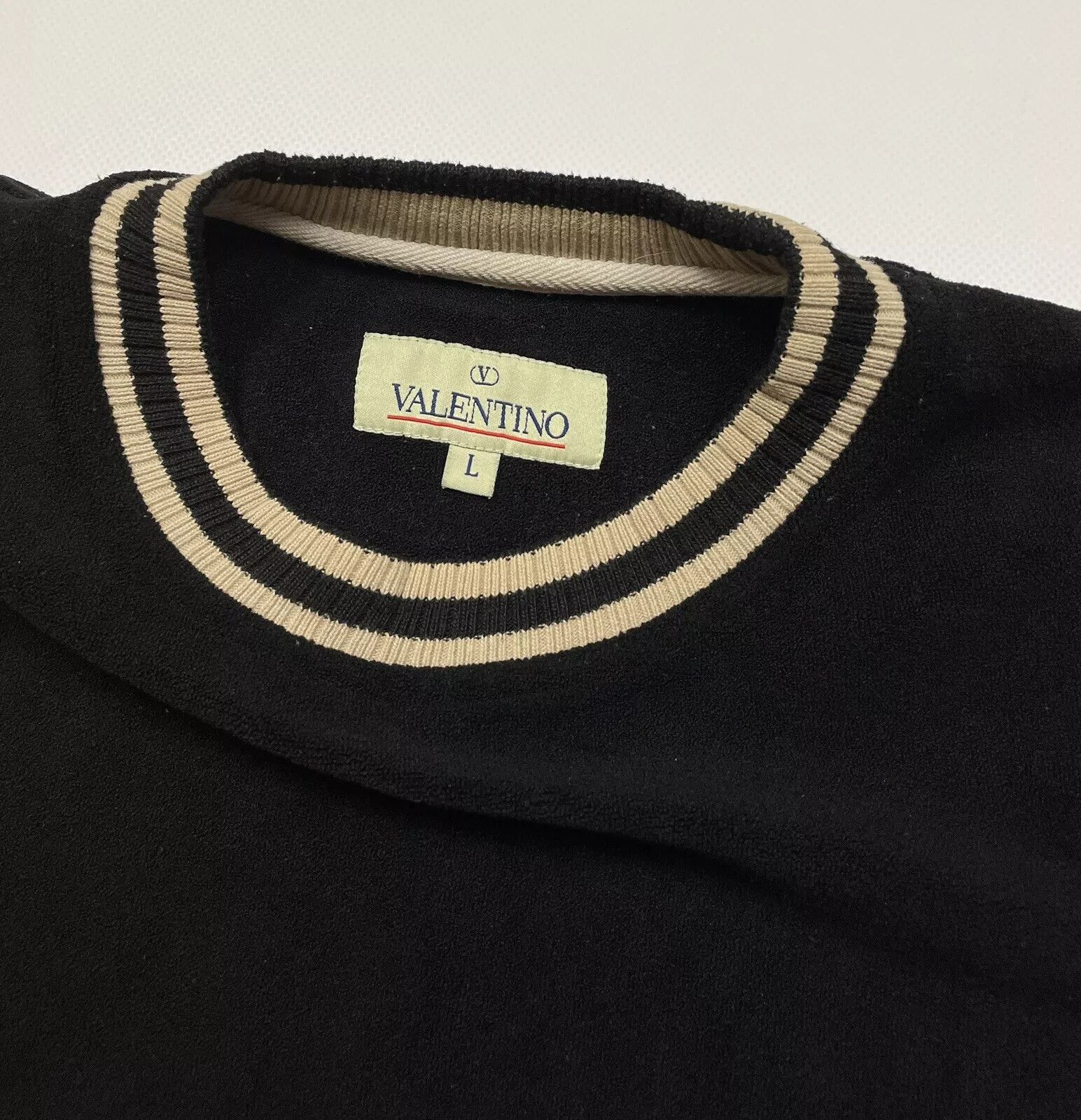 Valentino VINTAGE 1990s 90s VALENTINO SWEATSHIRT SWEATSHIRT MENS Size US L / EU 52-54 / 3 - 11 Thumbnail