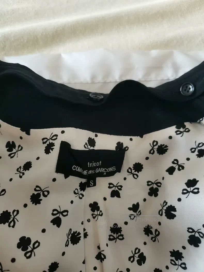 Comme des Garcons Comme Des Garcons Navy Collar Jacket Size S / US 4 / IT 40 - 5 Thumbnail