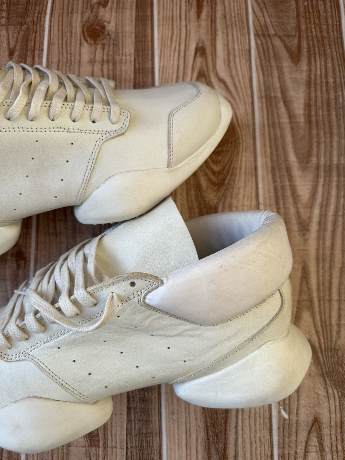 Rick Owens Drkshdw Adidas X Rick Owens Tech Runner Split Sole Size US 10.5 / EU 43-44 - 15 Thumbnail