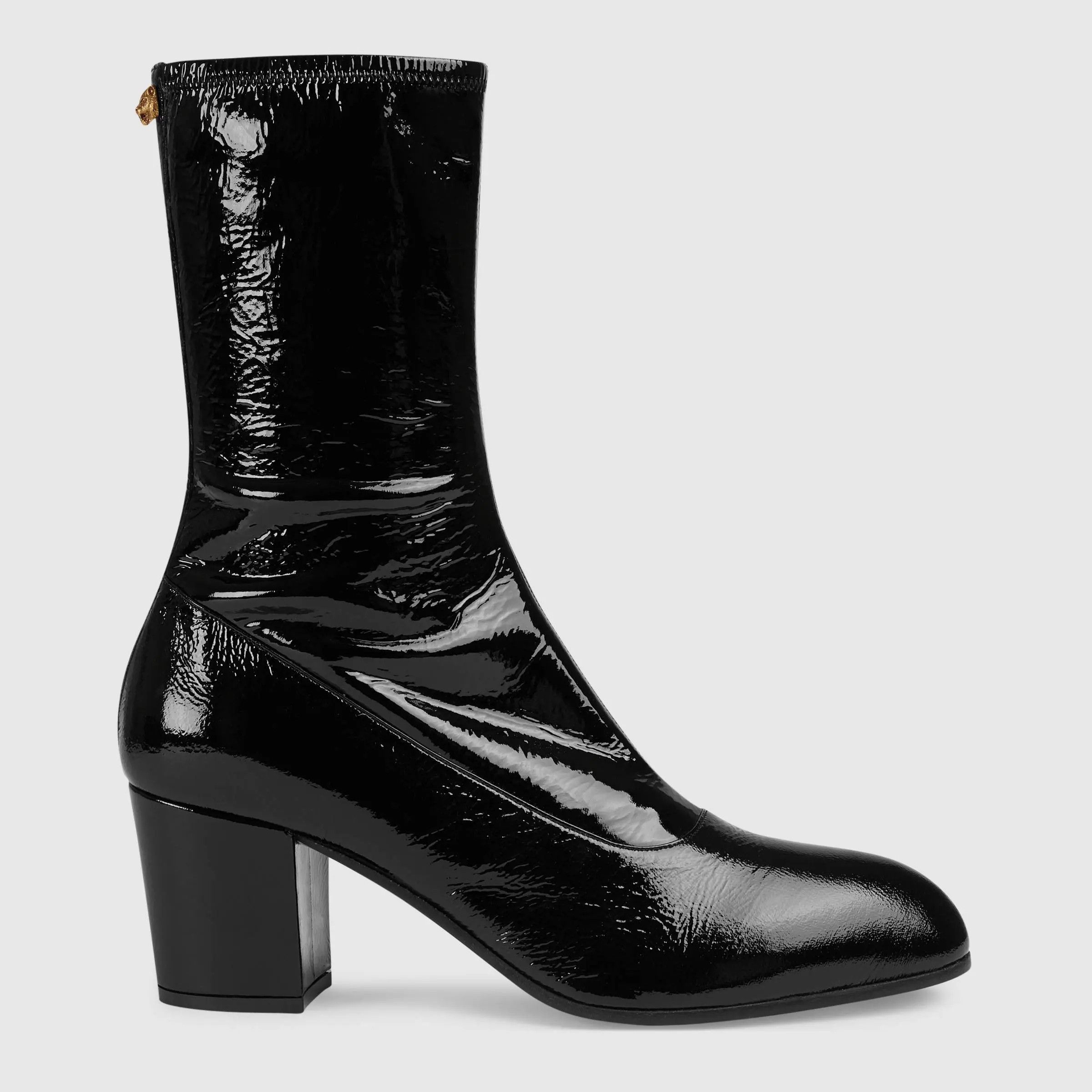 Gucci HOLYGRAIL GUCCI FETISH PUNK PRYNTIL PATENT LEATHER BOOTS Size US 13 / EU 46 - 3 Thumbnail