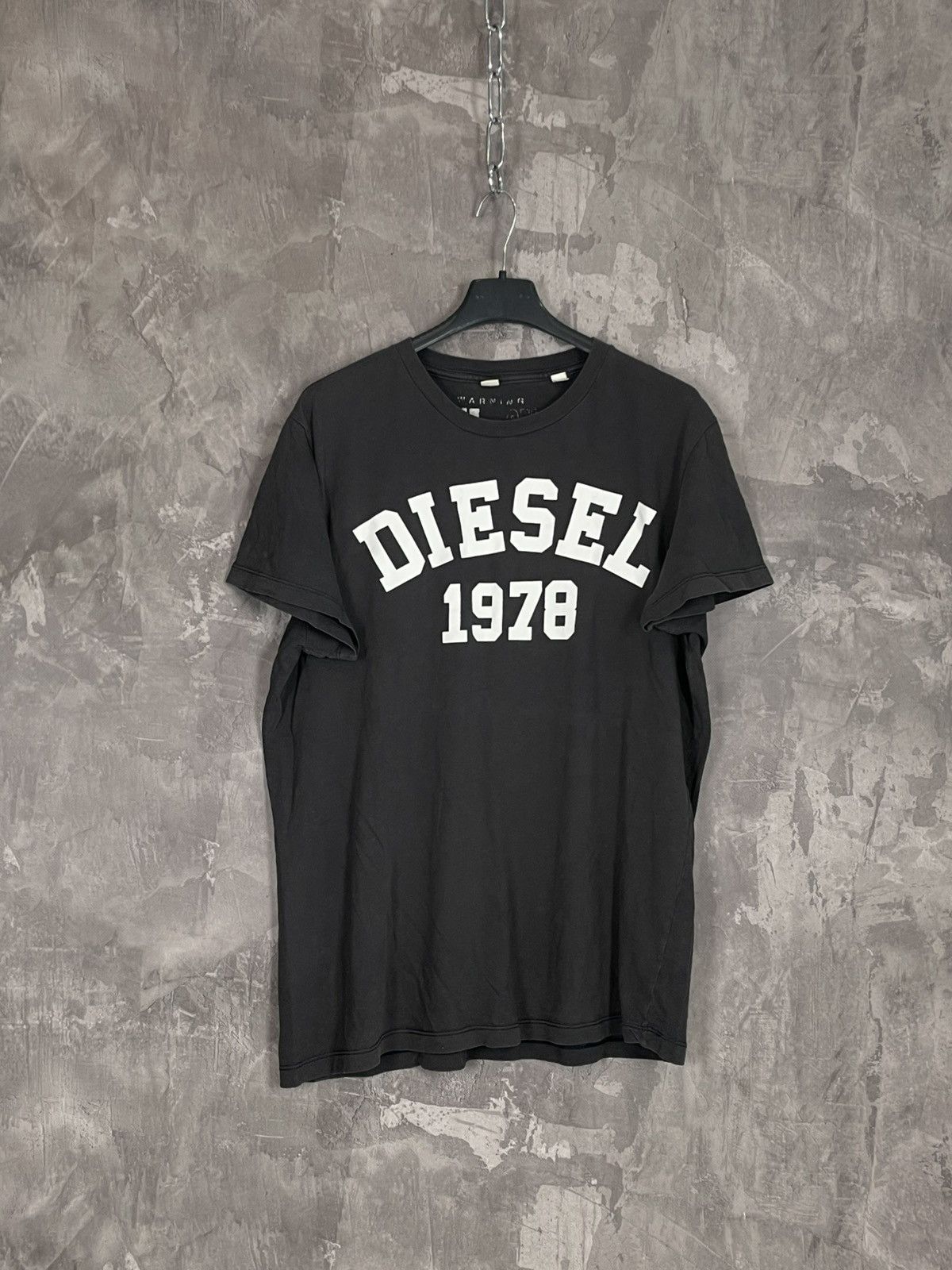 Diesel × Vintage DIESEL VINTAGE BIG LOGO T-SHIRT RARE Size US L / EU 52-54 / 3 - 1 Thumbnail