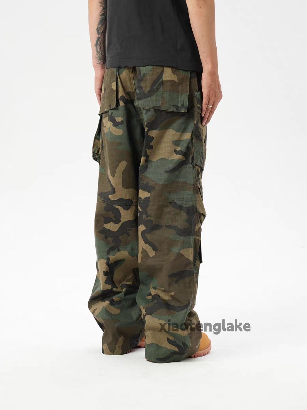 Vintage ltx vintage military outdoor tactical loose camo pants Size US 32 / EU 48 - 11 Thumbnail