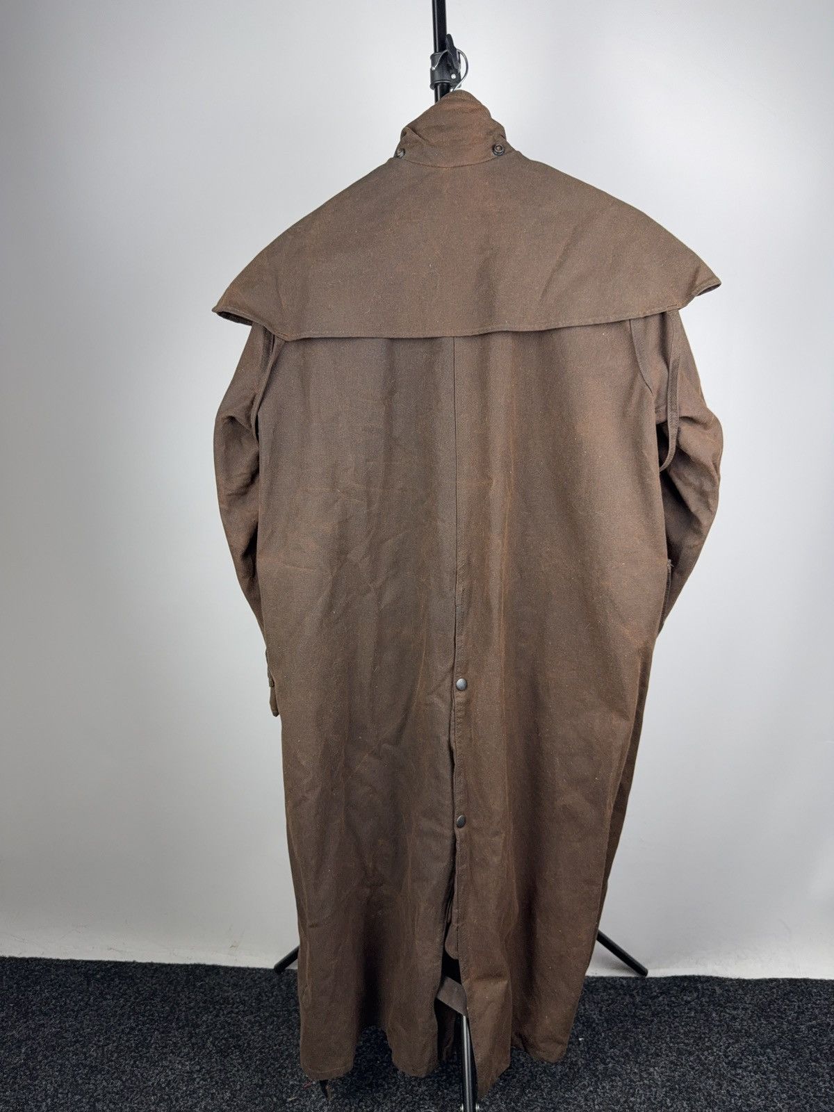 Vintage Vintage 90s Stockman Drover Waxed Duster Coat Australia Size US M / EU 48-50 / 2 - 7 Thumbnail