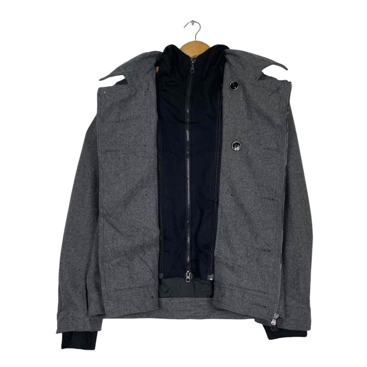 In The Attic × Japanese Brand 💥IN THE ATTIC BONDAGE HOODIE JACKET Size US M / EU 48-50 / 2 - 10 Thumbnail