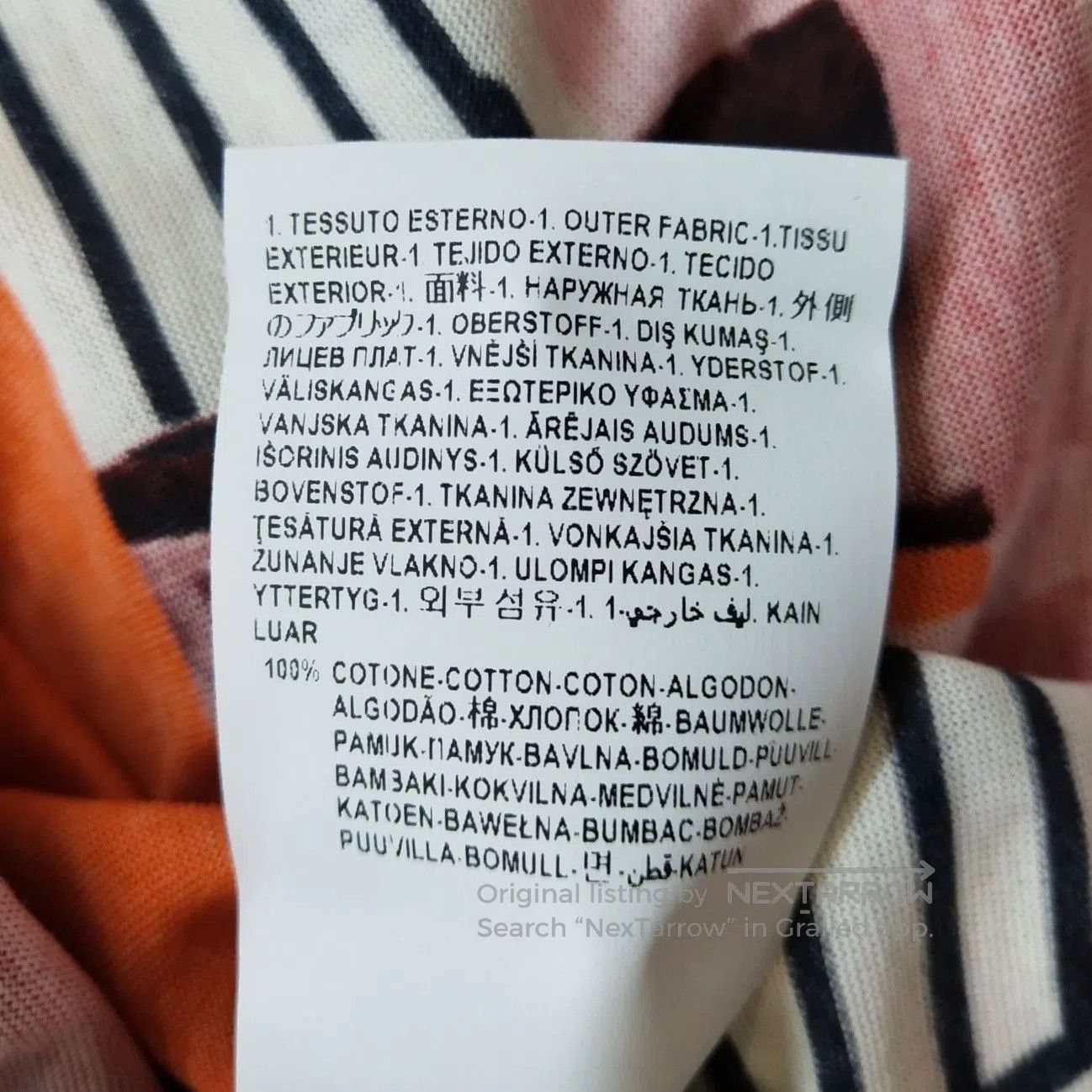 Versace Versace M Cotton Colorblock Graphic Crewneck T-Shirt. Size US S / EU 44-46 / 1 - 9 Thumbnail