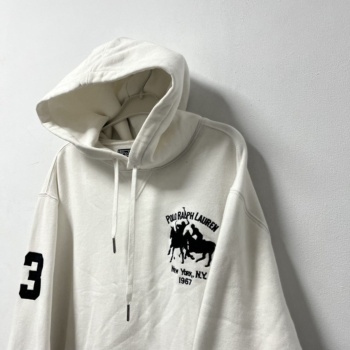 Polo Ralph Lauren Polo Ralph Lauren New York Hoodie #3 Big Pony PRL Y2K Rare Size US XL / EU 56 / 4 - 2 Thumbnail