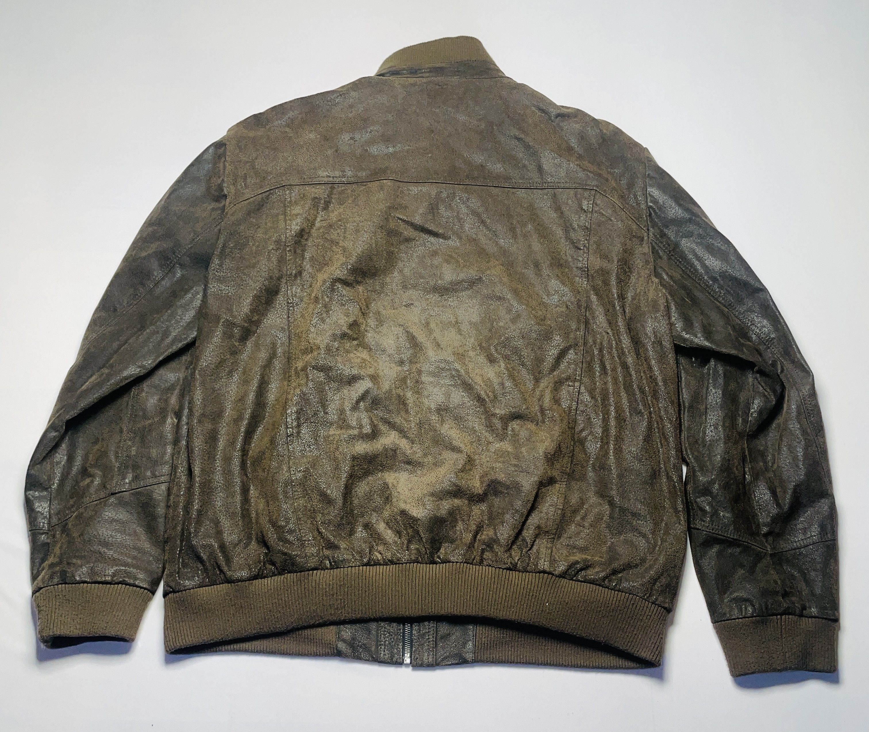 Other 🧥 39,90€ – Grey Connection Lederjacke Olive XL Size US XL / EU 56 / 4 - 4 Thumbnail