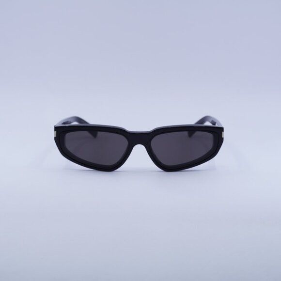 Saint Laurent Paris Saint Laurent SL634 NOVA 001 Sunglasses Black Cat Eye Frame Size ONE SIZE - 4 Thumbnail