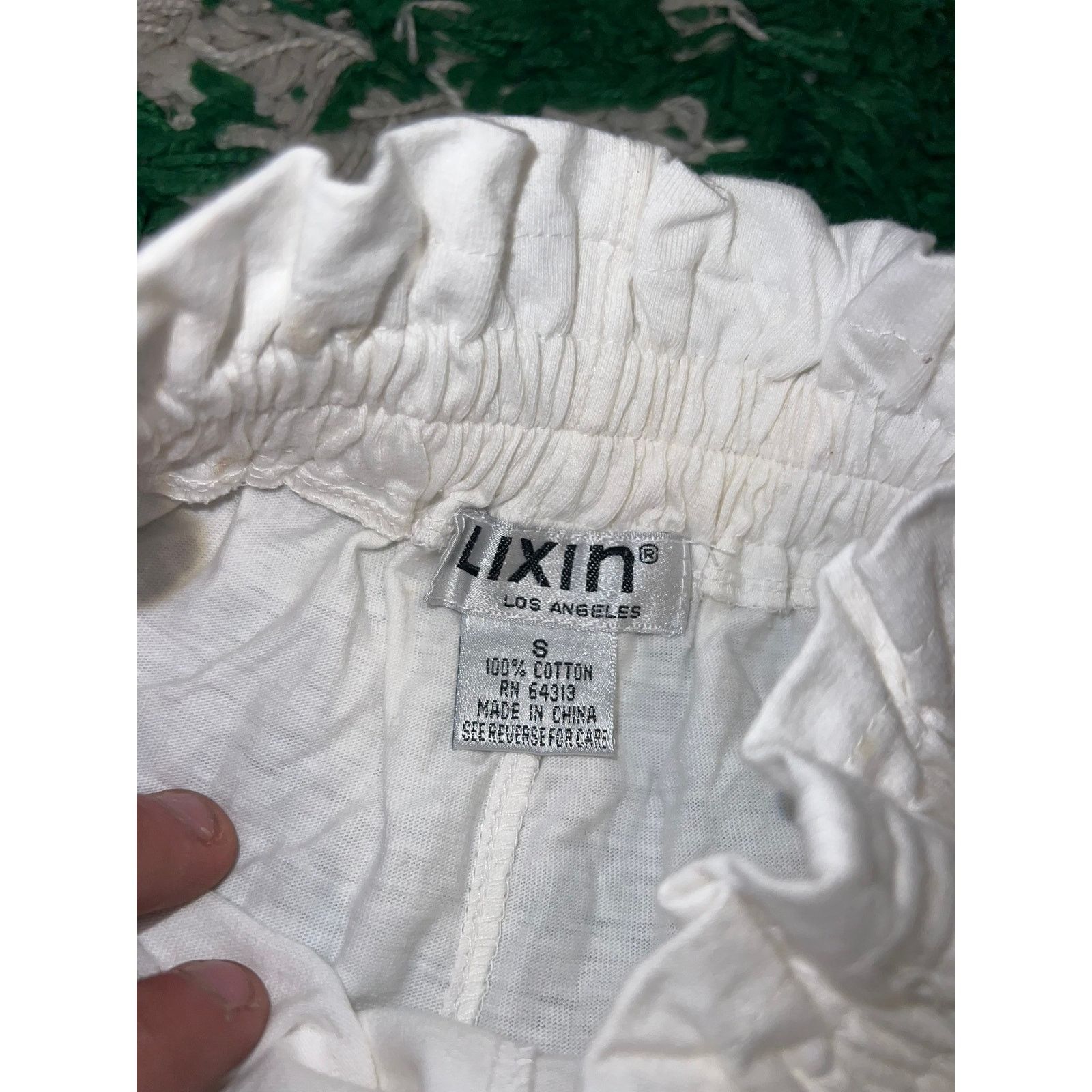 Other Women's Lixin Los Angeles Shorts Bottoms Cotton White Small Size 30" / US 8 / IT 44 - 5 Thumbnail