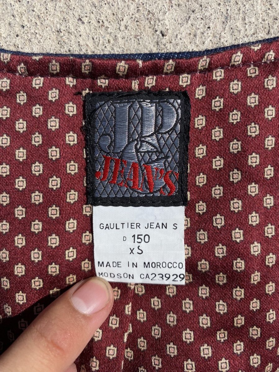 Jean Paul Gaultier Jean Paul Gaultier vest Size 34S - 2 Thumbnail
